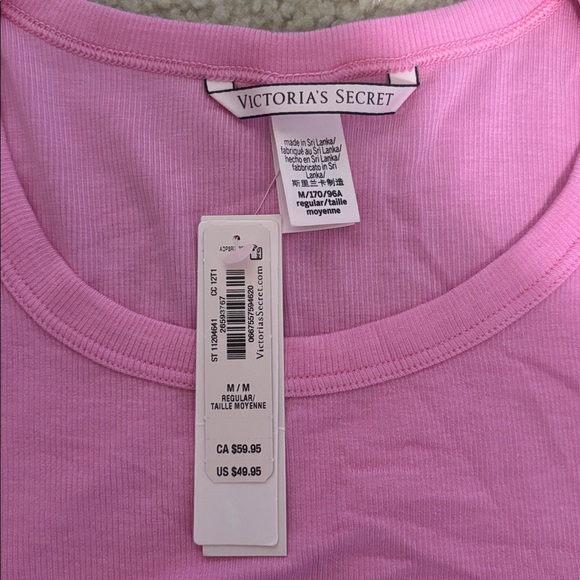 🆕 NWT Victoria’s Secret Lounge Set, Women’s Size Medium, Pink, Super Cute! - Picture 2 of 6